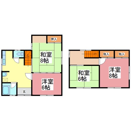 （3256）T様貸家の物件間取画像